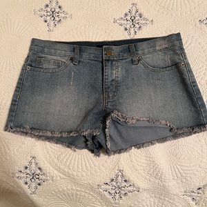 Denim jean shorts